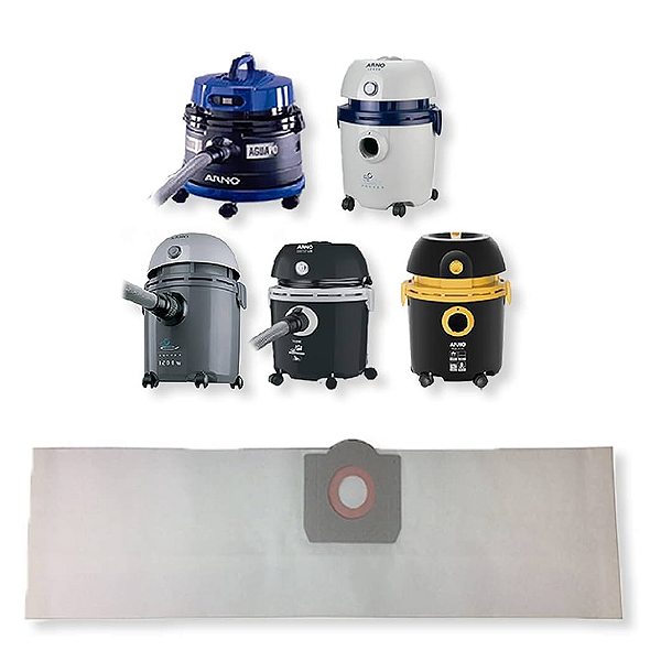 Filtro Saco Para Aspirador de Pó Arno Águapo H2po Ar12 H3po