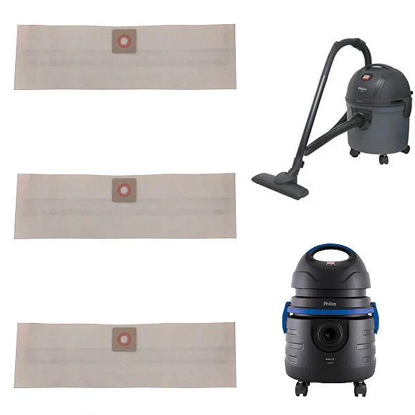 Filtro Saco Para Aspirador de Pó Philco PH 10 / PAS 10 / PAS 20 / PA 10