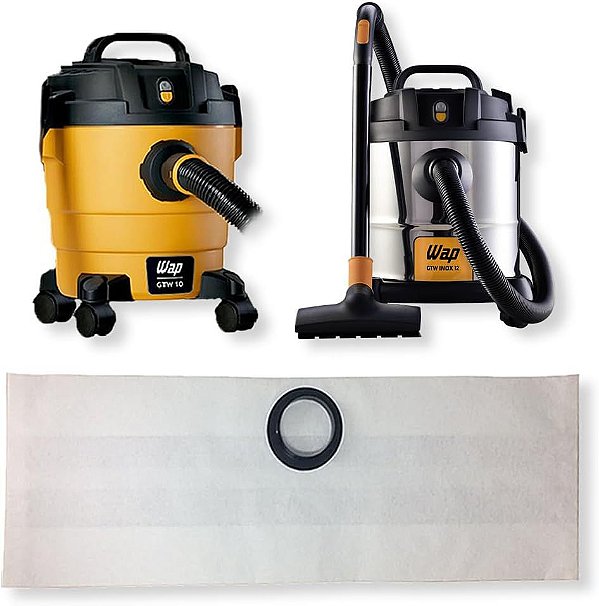 Filtro Saco Para Aspirador de Pó WAP GTW Inox 12L / GTW 10