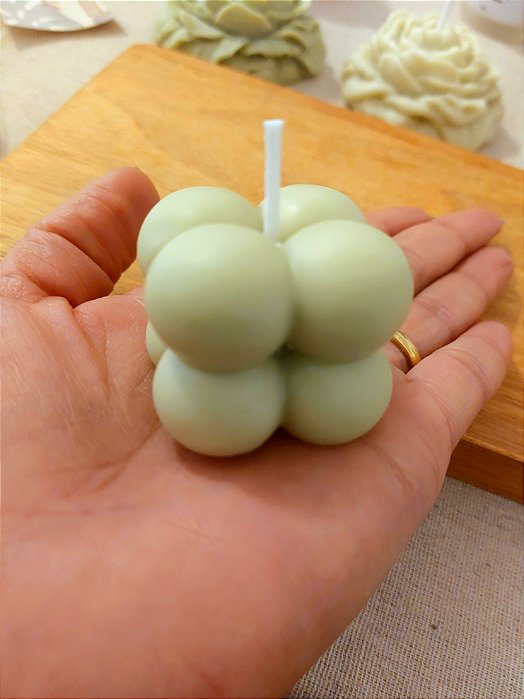 50 Mini Velas Bubble – Lembrancinhas Especiais