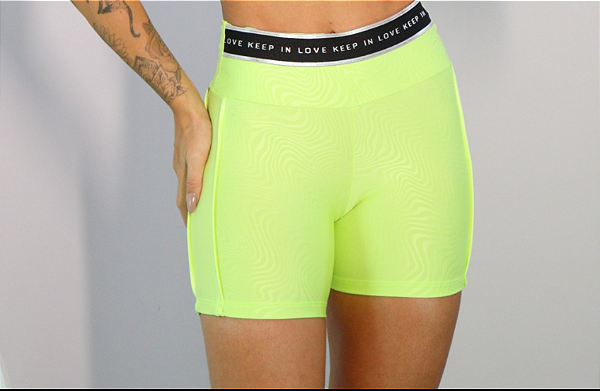 Short Diana Verde Limão