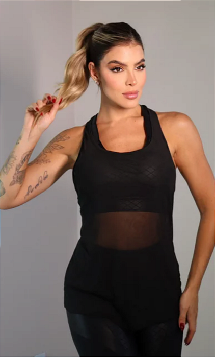 Camiseta de Tela Bella Black