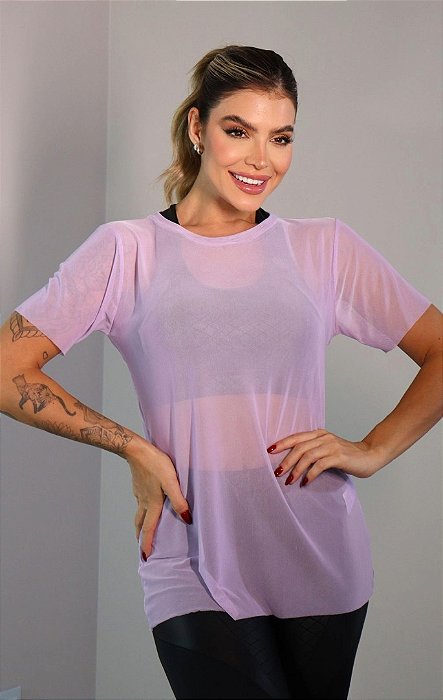 Blusa Em Tela Branco