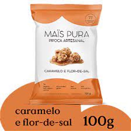 PIPOCA MAIS PURA CARAMELO E FLOR DE SAL 100g