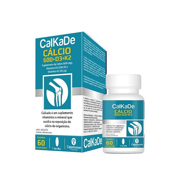 CalKaDe 600mg 60 Comprimidos