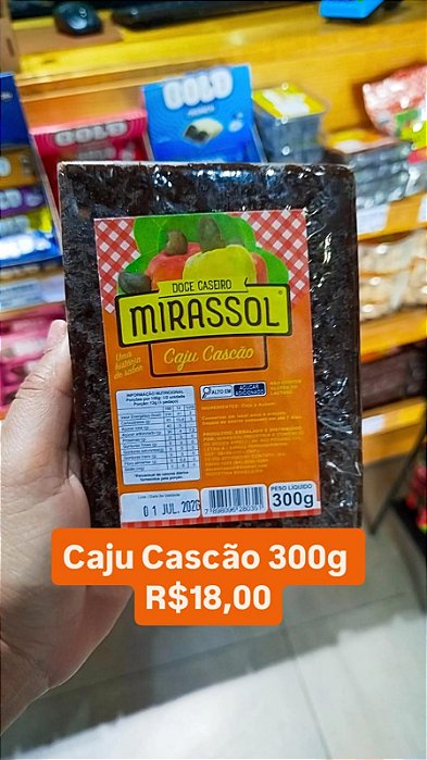 DOCE DE CAJU CASCÃO 300g