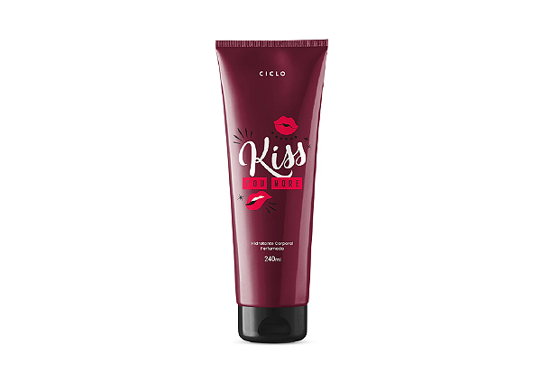 Ciclo Kiss You More Loção Hidratante Perfumado 240ml