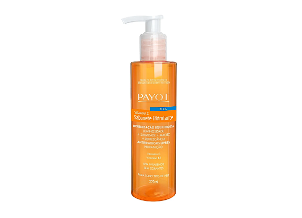 Sabonete Hidratante Facial Detox Vitamina C Payot 220ml