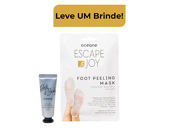 Máscara Esfoliante Para Pés - Foot Peeling Mask - Océane