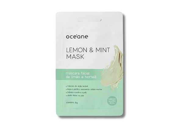Máscara Facial  Océane Lemon E Mint Mask