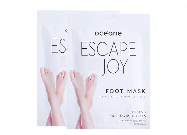 Kit Máscara Hidratante Para Pés Óleo De Coco-foot Mask