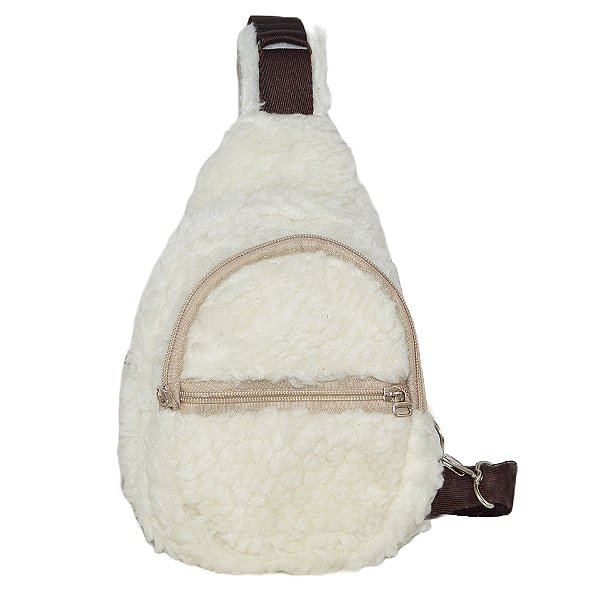 Bolsa Peitoral ATHENA - Sintético Pele Carneiro