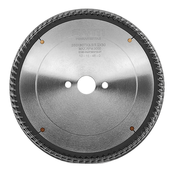 Serra Circular para Corte de Painéis Ø250mm 80Z 2.2 3.2 F30 TR/FZ