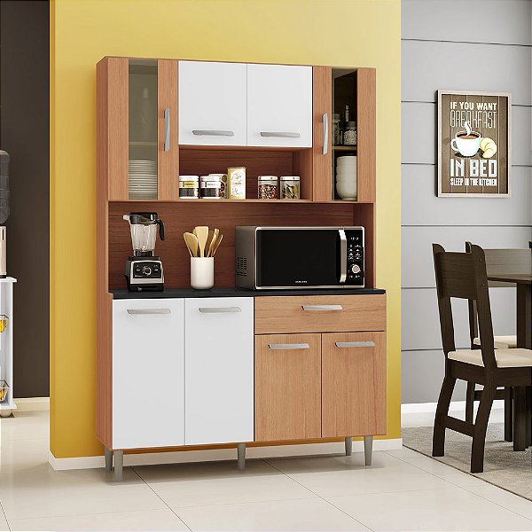 Cozinha Compacta Poliman Gabi – Funcionalidade e Estilo para Sua Casa!