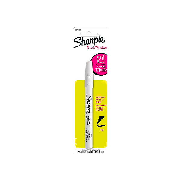 Caneta Sharpie Base Óleo Fina Branca 1873937