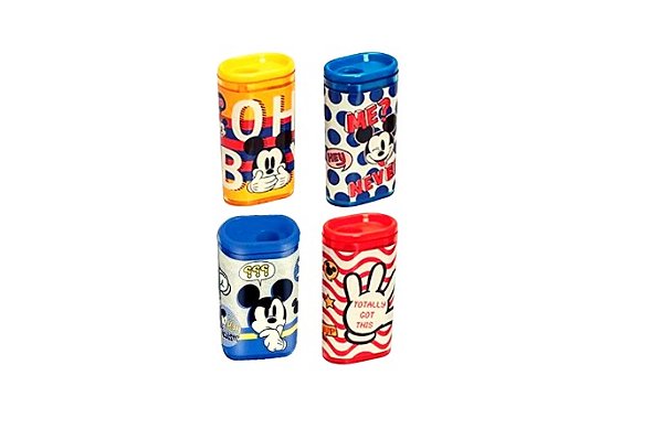 Apontador com Depósito Plástico Mickey Mouse - Molin - 22675