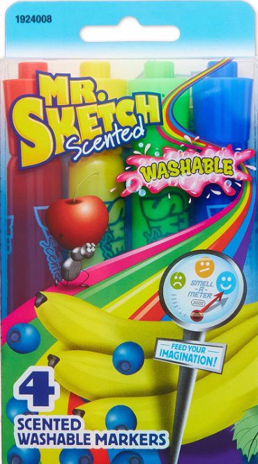 Marcador 4 cores aromatizado MR. Sketch - 1924008