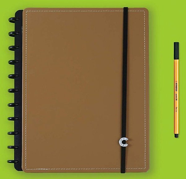 Caderno Inteligente Caramel Grande - CIGF4092