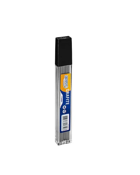 GRAFITE 2B 0.5MM 12UN - CAIXA C/ 12TUBOS  BRW - GF2001
