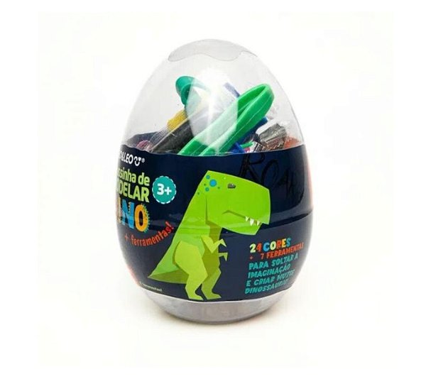 MASSA KIT DE MODELAR OVO DINO LEO E LEO - 73537