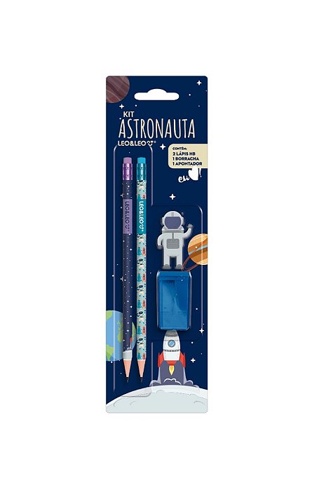 LAPIS KIT ASTRONAUTA LEO E LEO - 72170