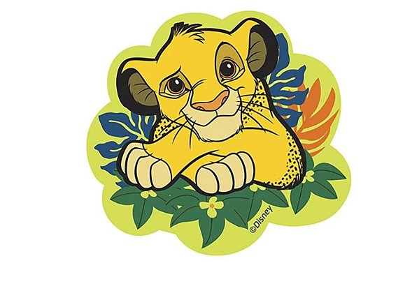 BORRACHA DECORADA REI LEAO LEO E LEO - 74213