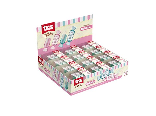 Borracha Holic Balinha TRIS Kit c/ 2unid 906755