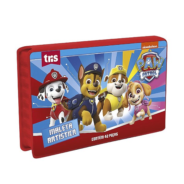 Maleta Artística C/42 pcs – Patrulha Canina Tris 902214