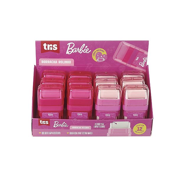 Borracha Rolinho Barbie – Tris 905444