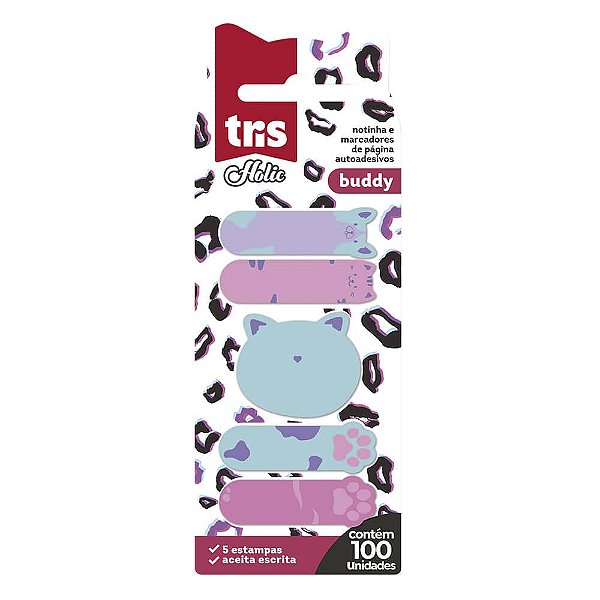 Nota Autoadesivas + Marcador De Página Holic Pets - triss 902412