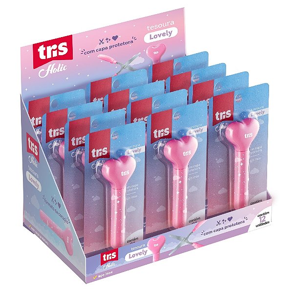 Tesoura Com Capa Lovely – Tris Holic Dreamy - 907493