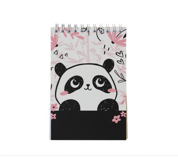 BLOCO DE NOTAS ANOTATUDO PANDA - JUDZI MAT04