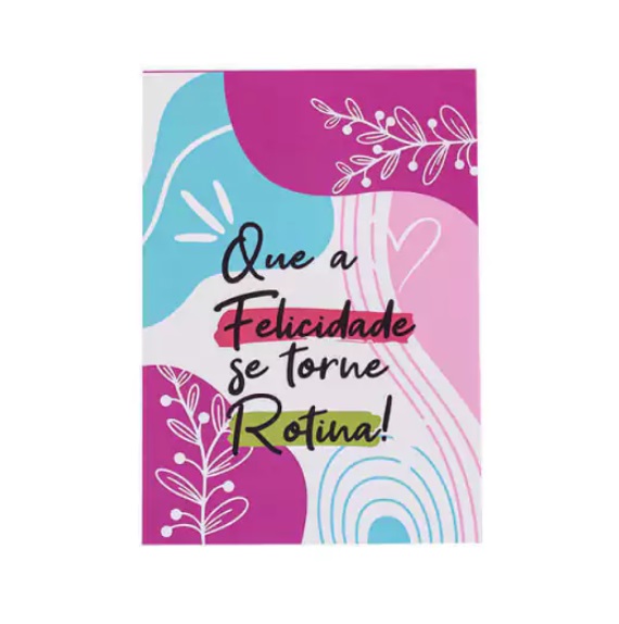 PLANNER DIÁRIO QUE A FELICIDADE SE TORNE ROTINA - JUDZI MPD06