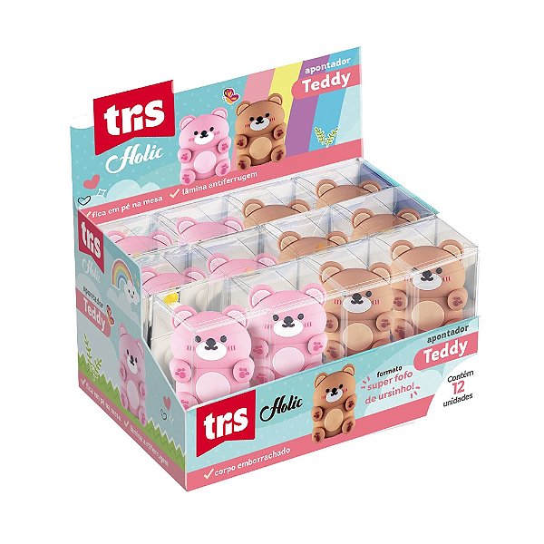 Apontador Teddy – Tris Holic Fofurices 906915