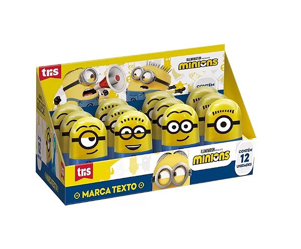 Marca-Texto Minions – Amarelo TRIS 905680