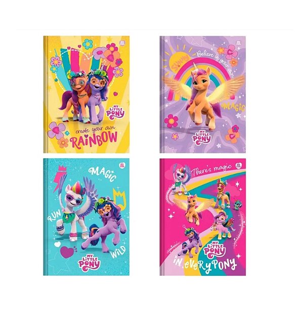 Caderno Brochura My Little Pony 80 Folhas - Animativa 10520