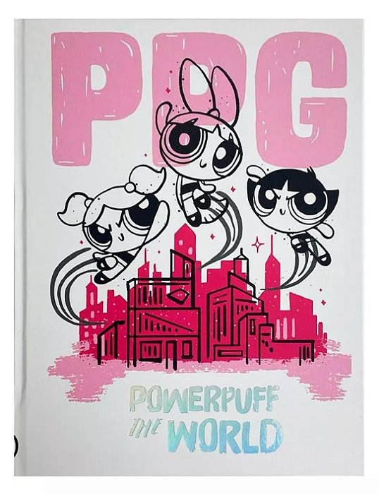 CADERNO COSTURADO MENINAS SUPER PODEROSAS 10835