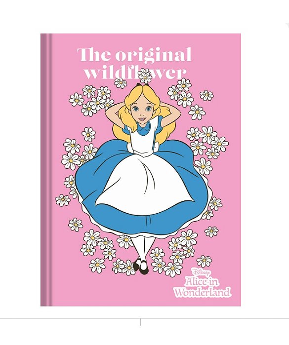 Caderno Brochura Grande Alice no Pais das Maravilhas 1 materia 80 folhas ANIMATIVA - 10468