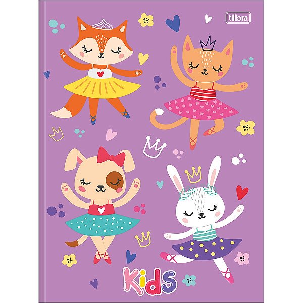 Caderno Brochura Capa Dura Universitário Sapeca Feminino 48 Folhas TILIBRA 229148