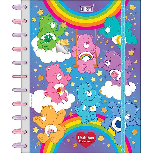 Caderno Tilidisco Universitário Connect 10 Matérias Ursinhos Carinhosos 160 Folhas TILIBRA 358070