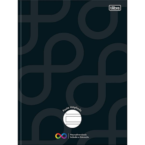 Caderno Pauta Ampliada Brochura Capa Dura Tilibra Neuro 80 Folhas TILIBRA 384615