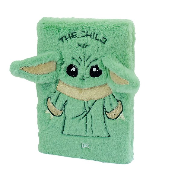 Caderno de anotações  Fluffy Star Wars Mandalorian – DAC 4789