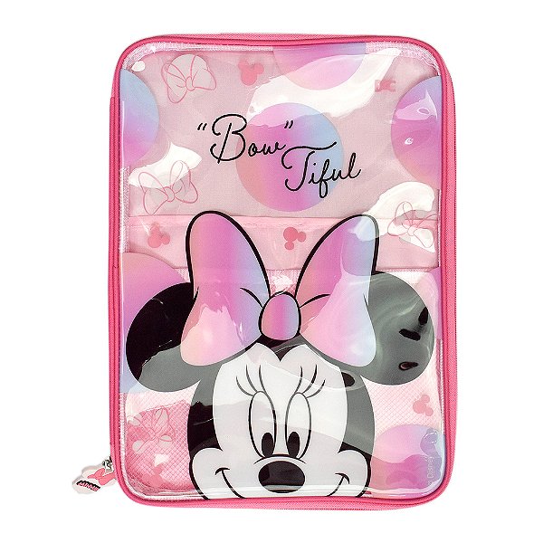PASTA DAC CRIATIVA UNIVERSITÁRIA COM BOLSO INTERNO – MINNIE –  DAC 4792
