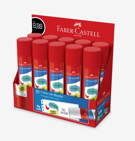 Cola Bastão Faber-Castell 40g - OF8140