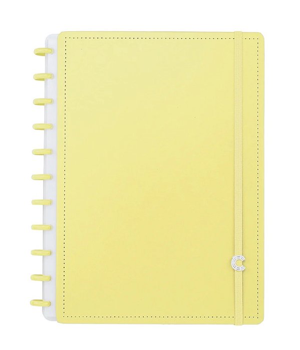 Caderno Medio All Yellow - CADERNO INTELIGENTE - CIMD3088