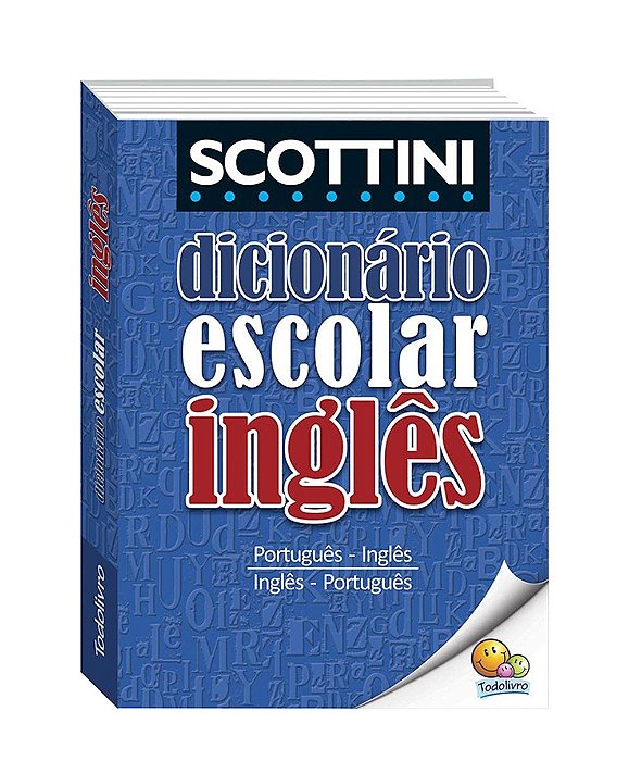 Dicionário Escolar de Inglês - Scottini - 107862