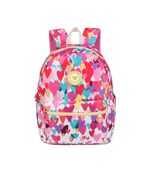 MOCHILA SWEET LOVE PINK HEARTS - MOLIN - 40244