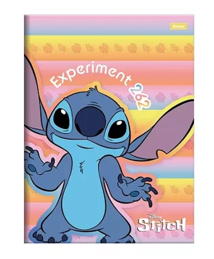 Caderno Brochurão CD 80F - STITCH  - FORONI - 103490
