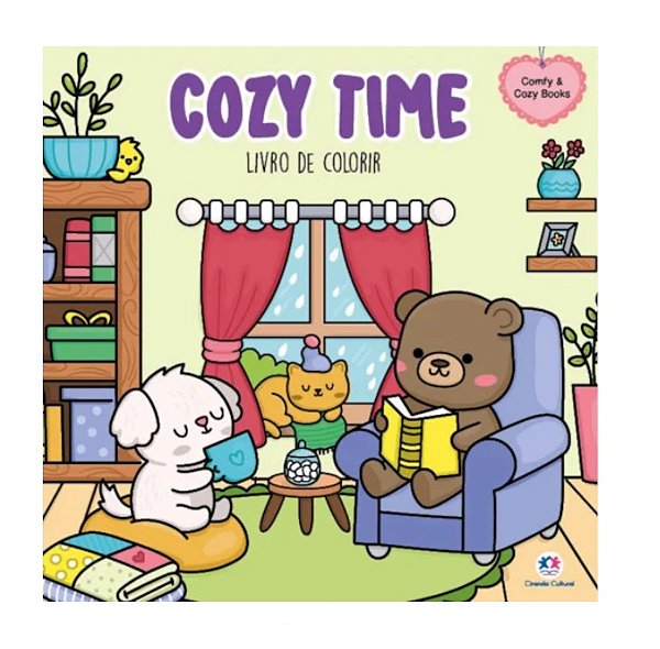 Bobbie Goods - Cozy Time - Livro de Colorir - 48 Páginas - 3676340641