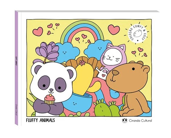 Bobbie Goods - Livro de Colorir - Fluffy Animals 3676340770